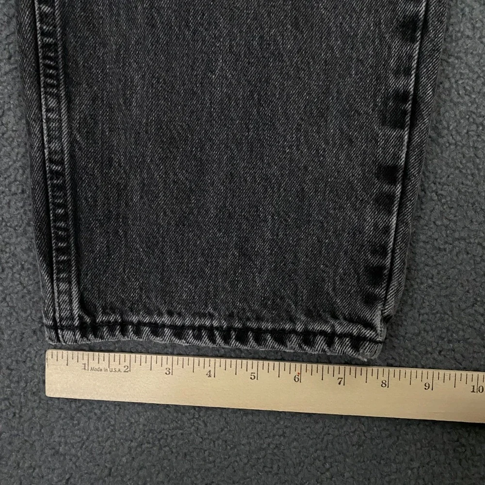 We The Free People Frank Dad Jean size 25 Black Relaxed Dark Wash Denim
